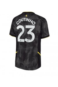 Fotbalové Dres Aston Villa Philippe Coutinho #23 Třetí Oblečení 2022-23 Krátký Rukáv